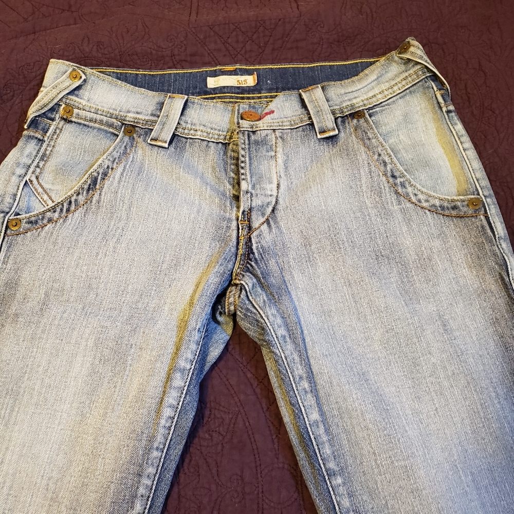 Rare Levi's 513 Size 7 Jeans